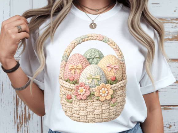 A Cozy Knit Easter Basket Embroidery Design Review