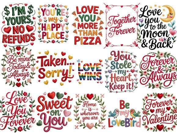 A Romantic Love Quotes Embroidery Designer Review