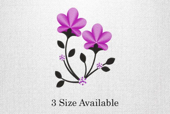 Elegant Purple Blossom Duo for Handmade Gifts