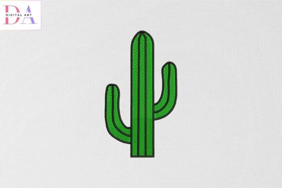 Evaluating Creative Fabrica’s Simple Cactus Embroidery Design