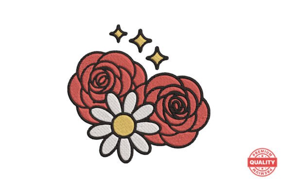 Rose & Daisy Embroidery: Craft Fair Success Review