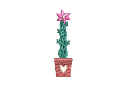 Tall Flowering Cactus Embroidery Review